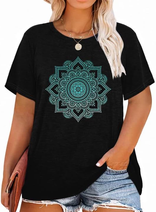 T-Shirt — Cute Dandelion-Print Top