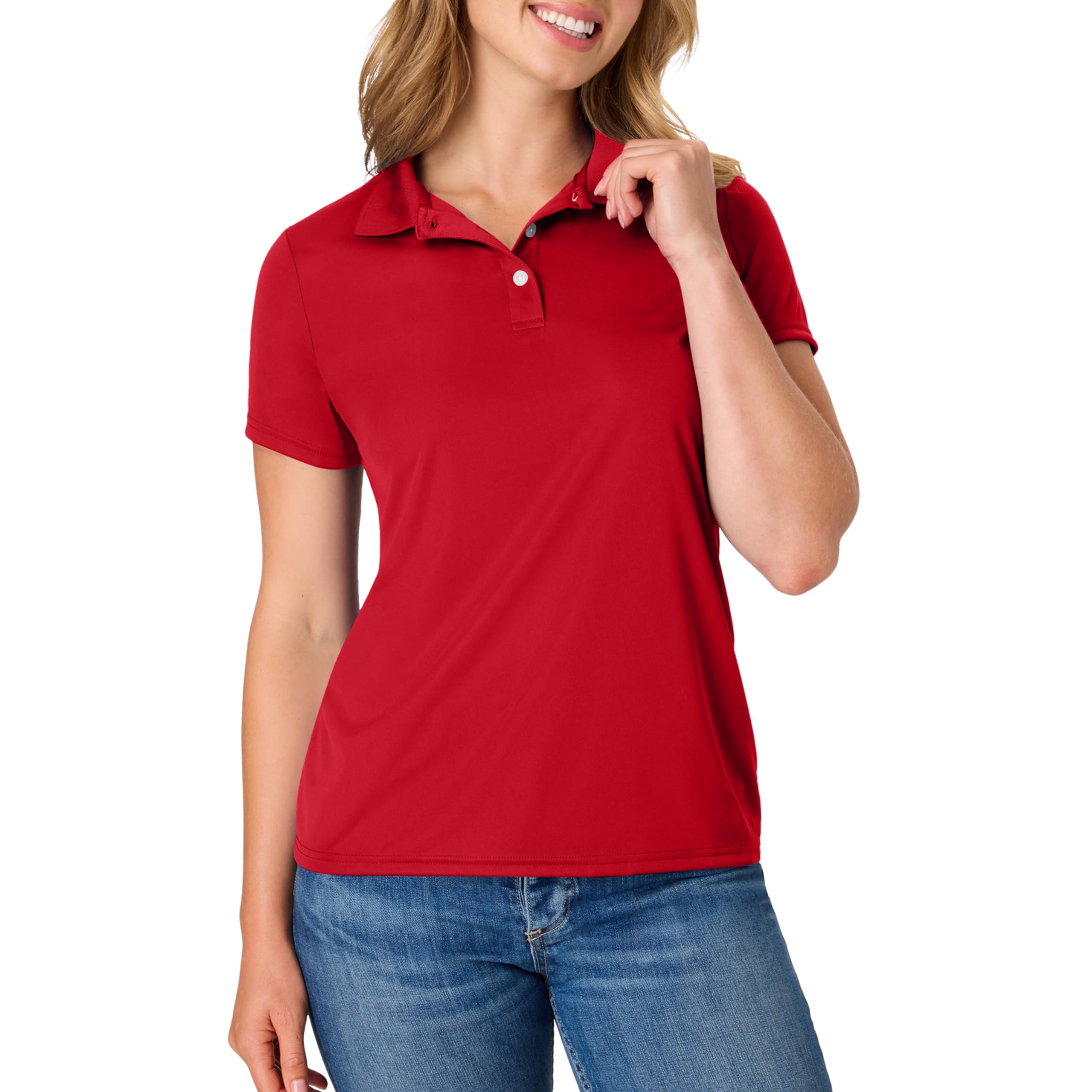 Moisture-Wicking Polo Shirt
