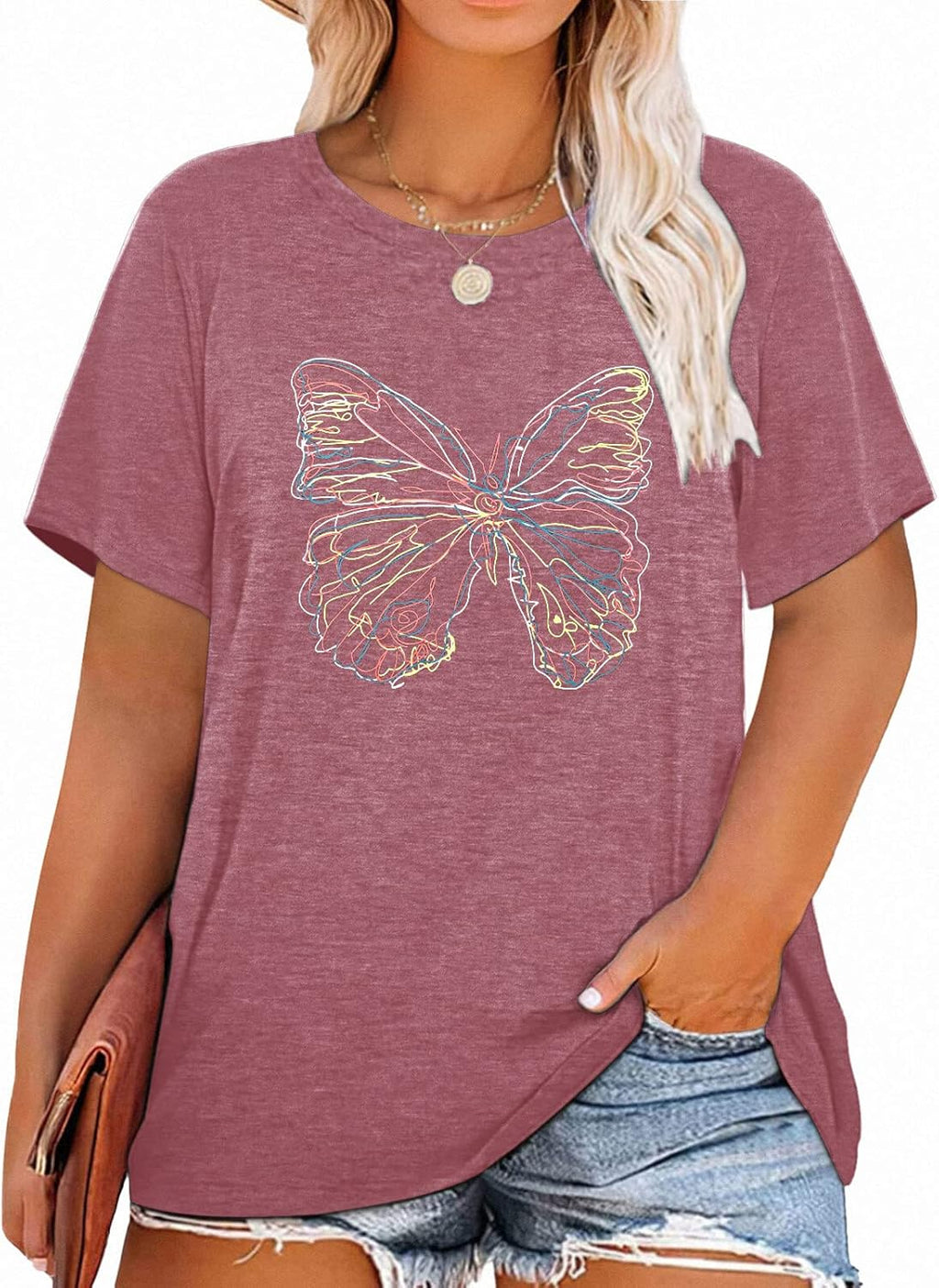 T-Shirt — Cute Dandelion-Print Top