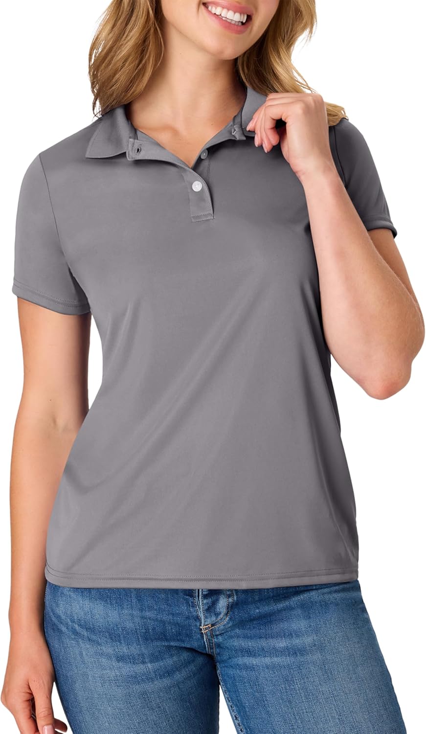 Moisture-Wicking Polo Shirt