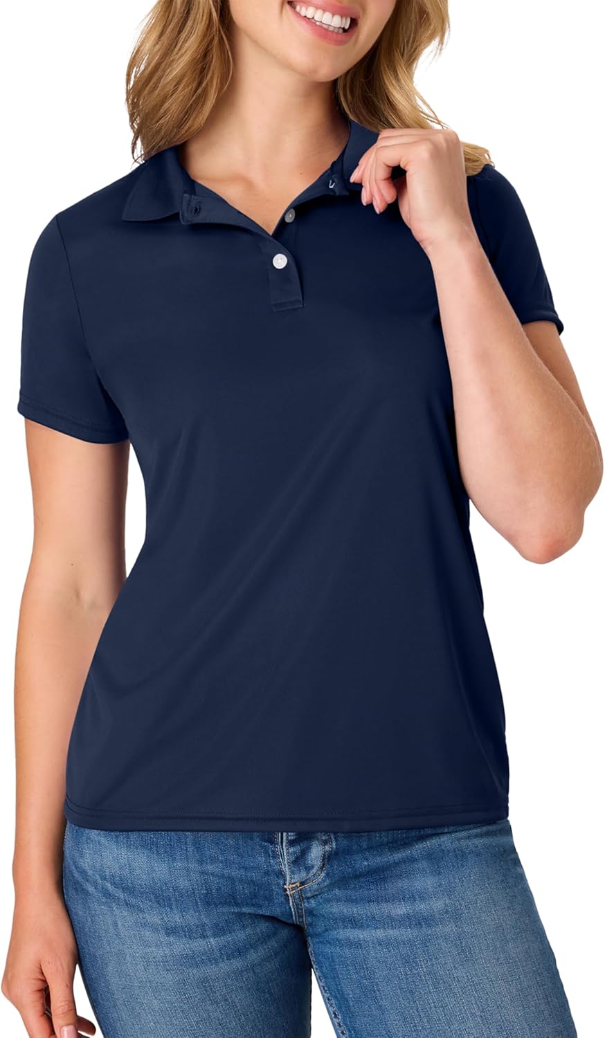 Moisture-Wicking Polo Shirt
