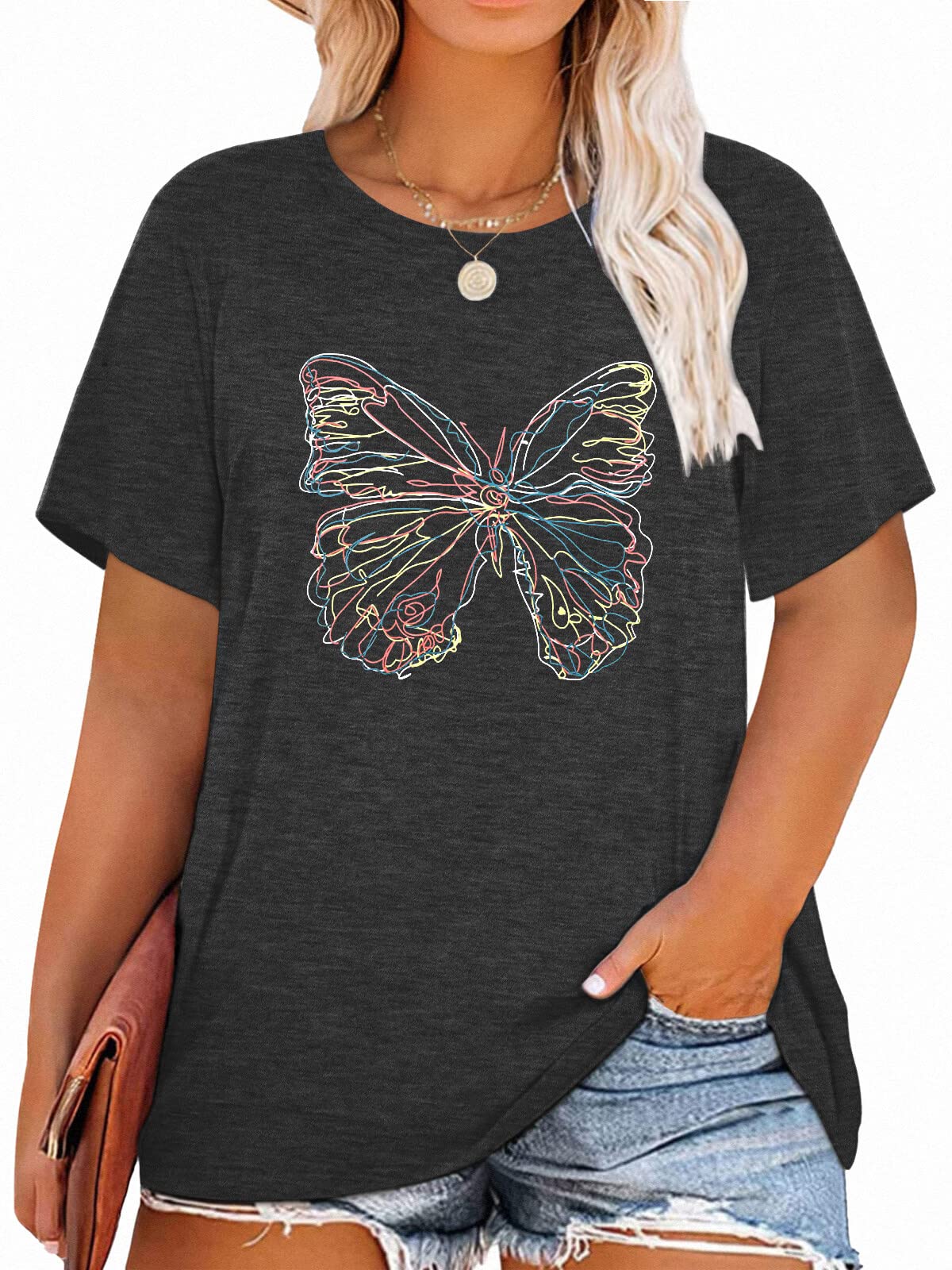 T-Shirt — Cute Dandelion-Print Top