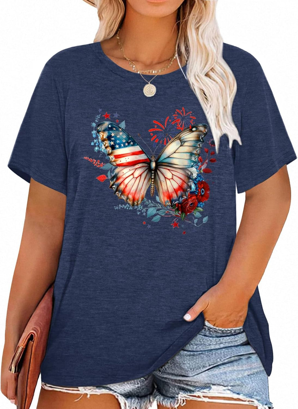 T-Shirt — Cute Dandelion-Print Top