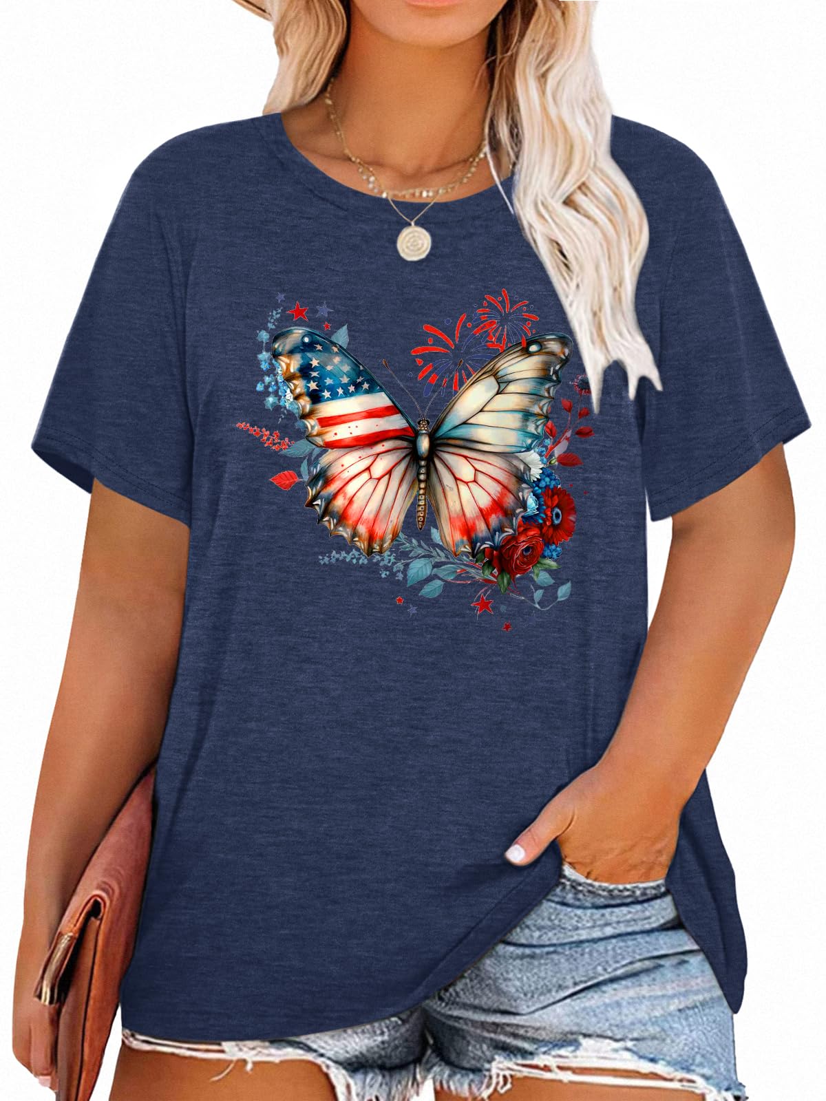 T-Shirt — Cute Dandelion-Print Top