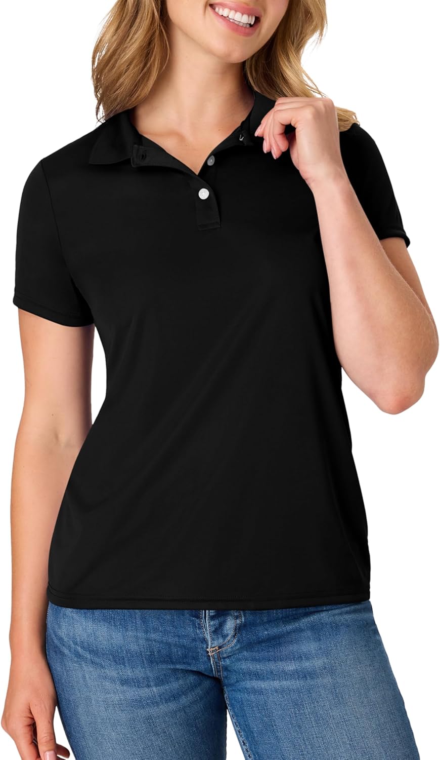 Moisture-Wicking Polo Shirt
