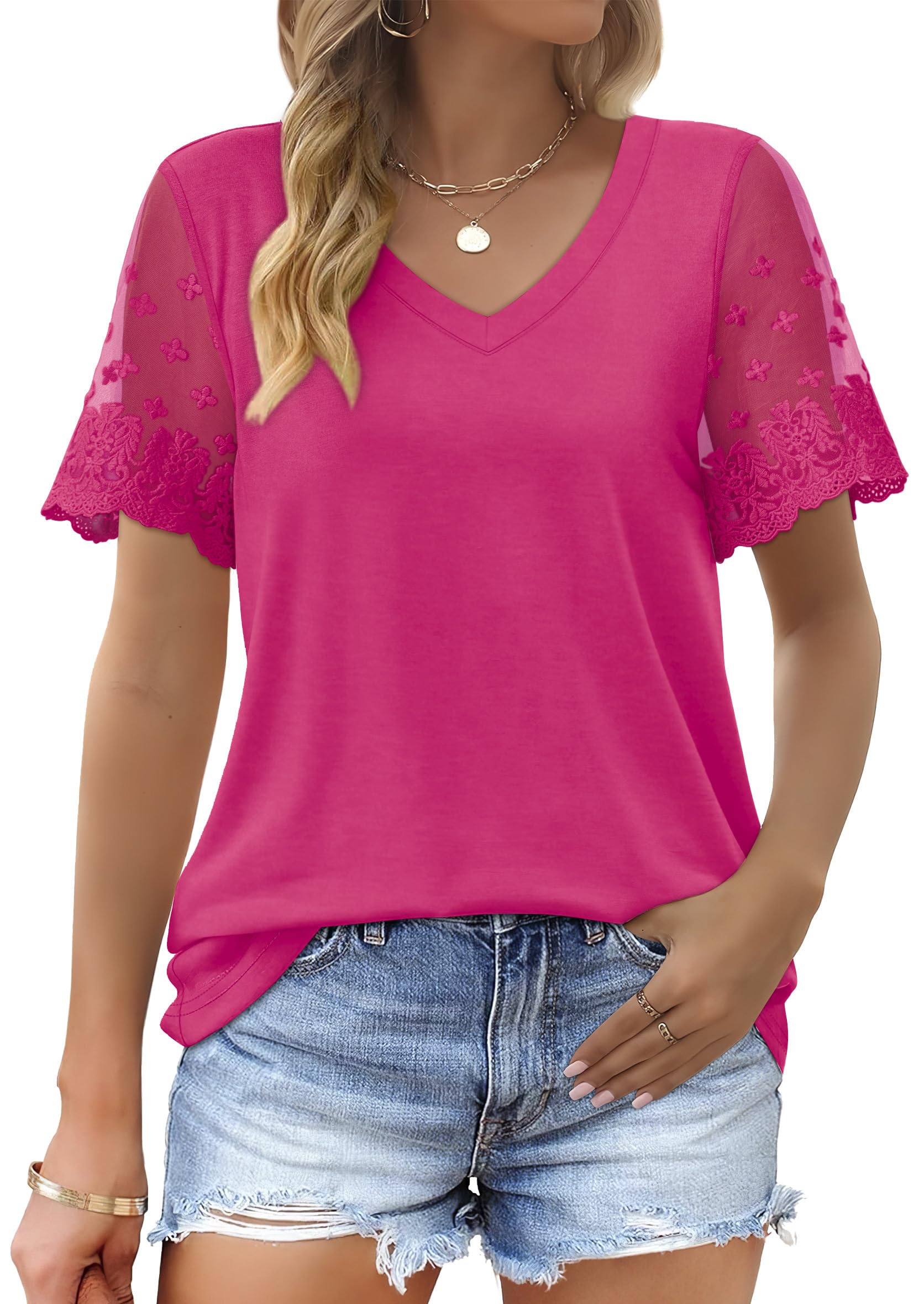 Casual V-Neck T-Shirt