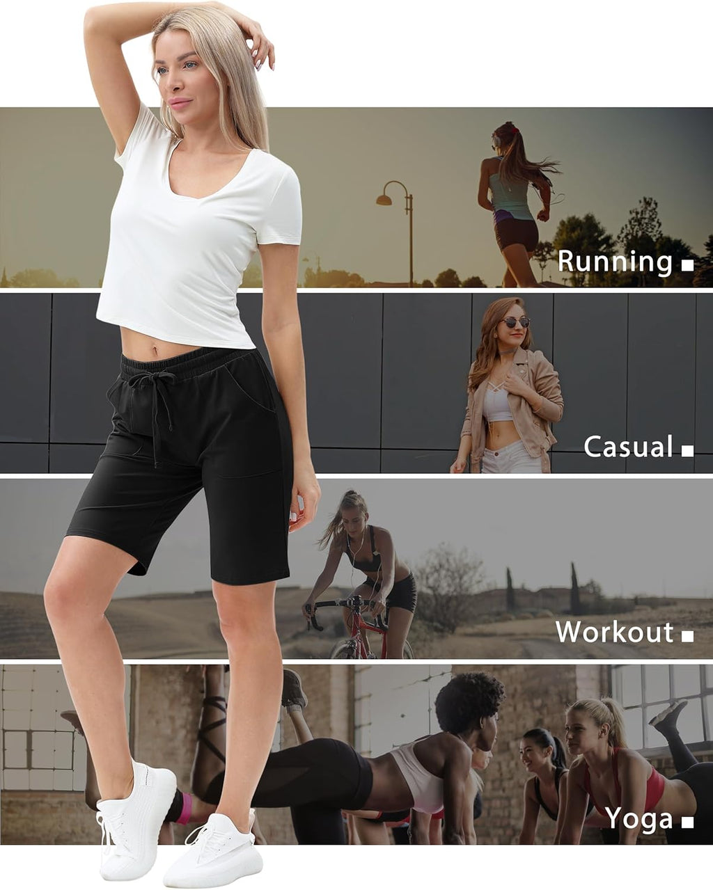 Pure Cotton Athletic Shorts