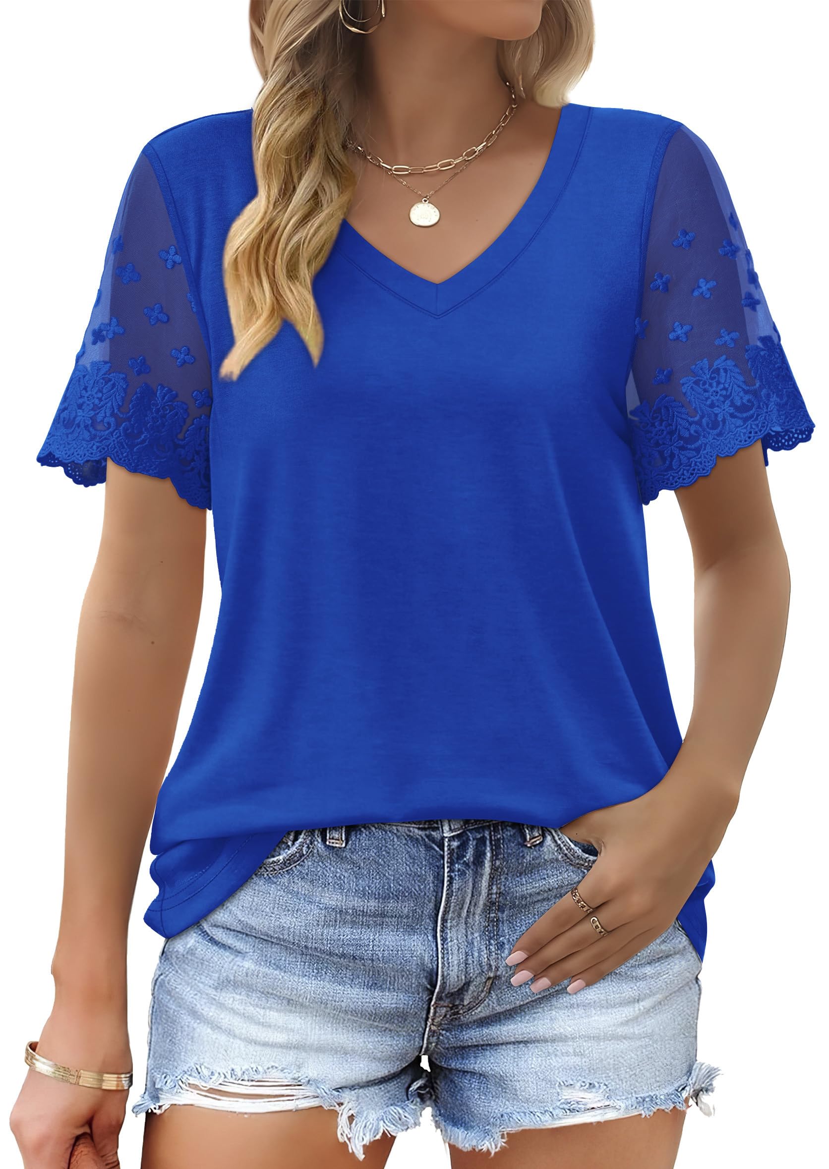 Casual V-Neck T-Shirt