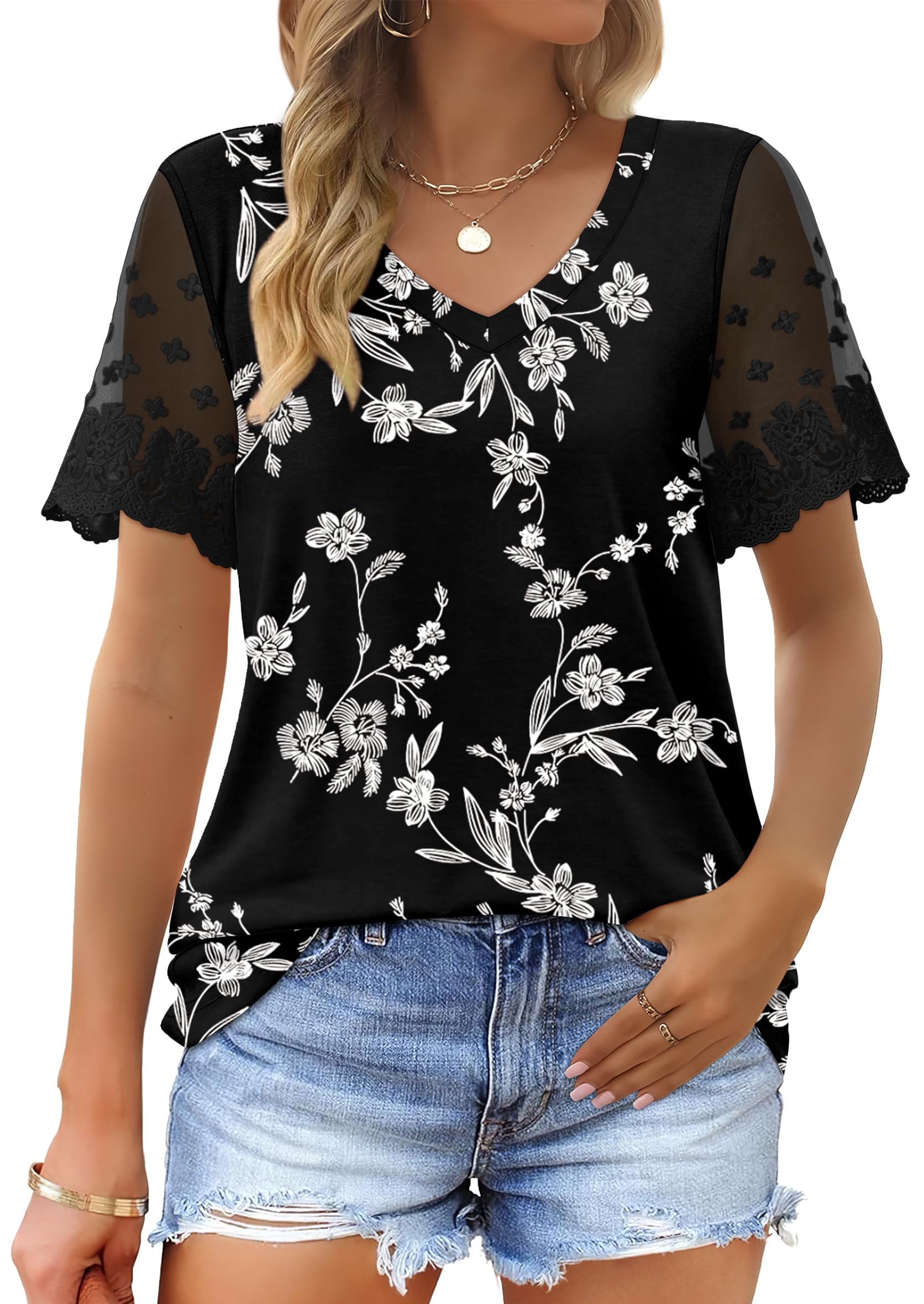Casual V-Neck T-Shirt