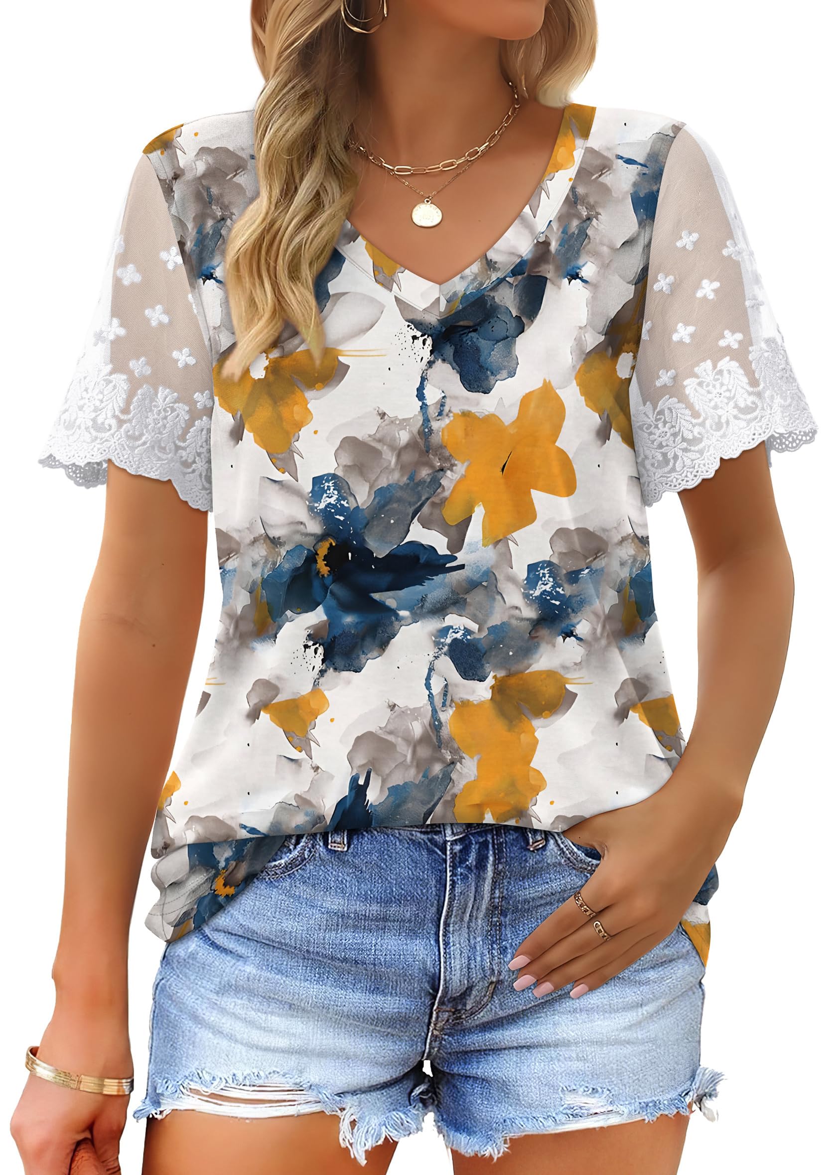 Casual V-Neck T-Shirt