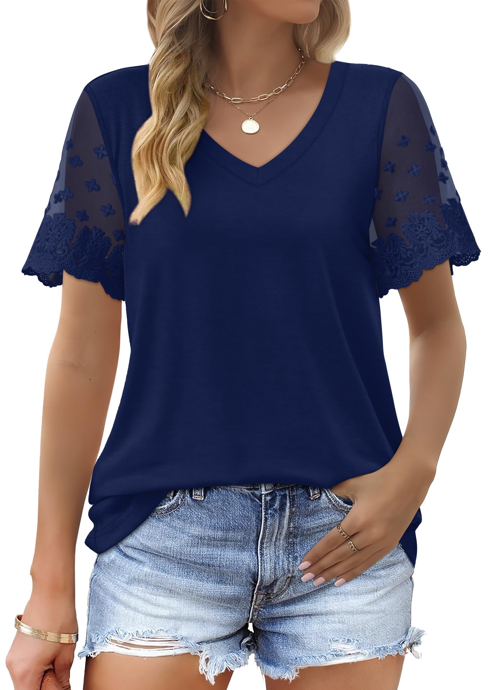 Casual V-Neck T-Shirt