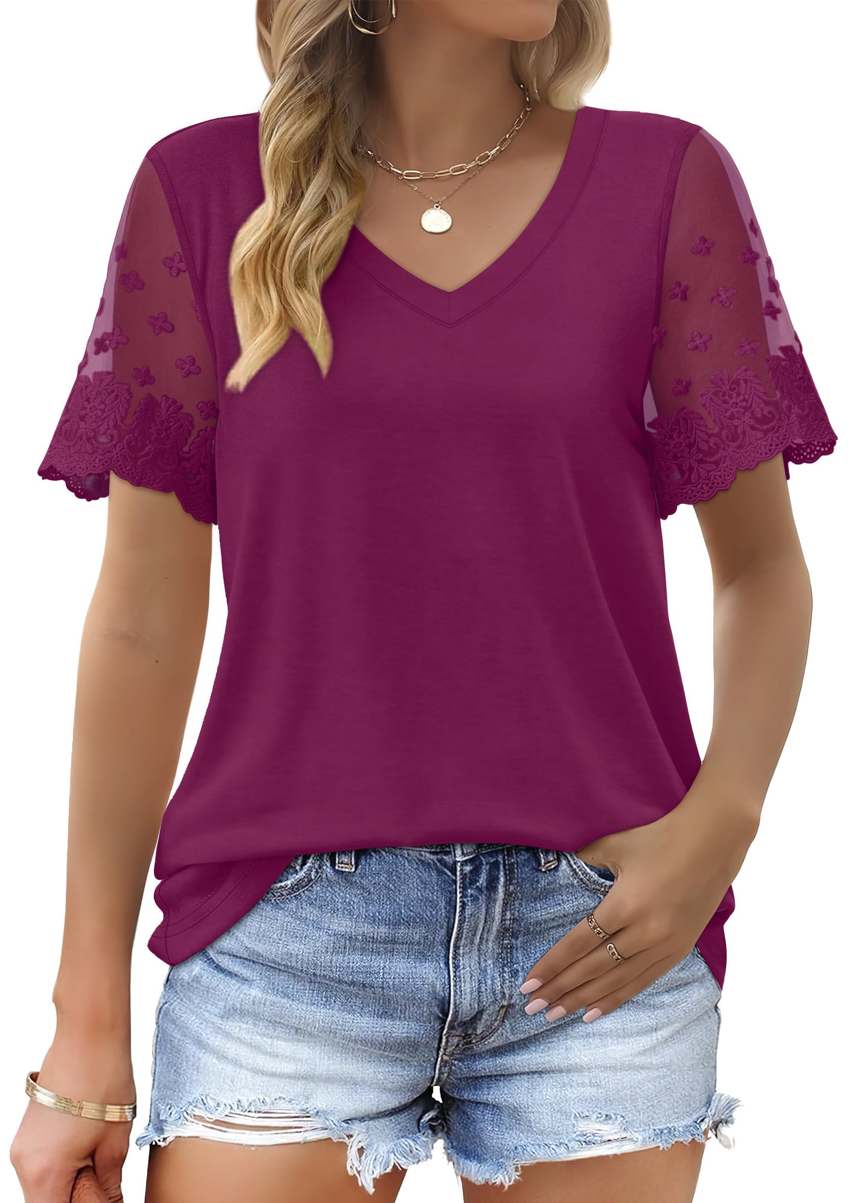 Casual V-Neck T-Shirt
