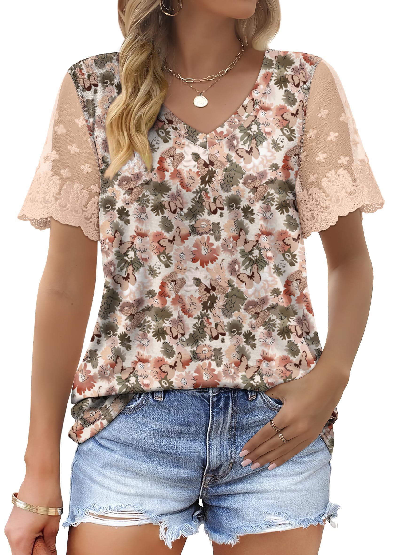 Casual V-Neck T-Shirt