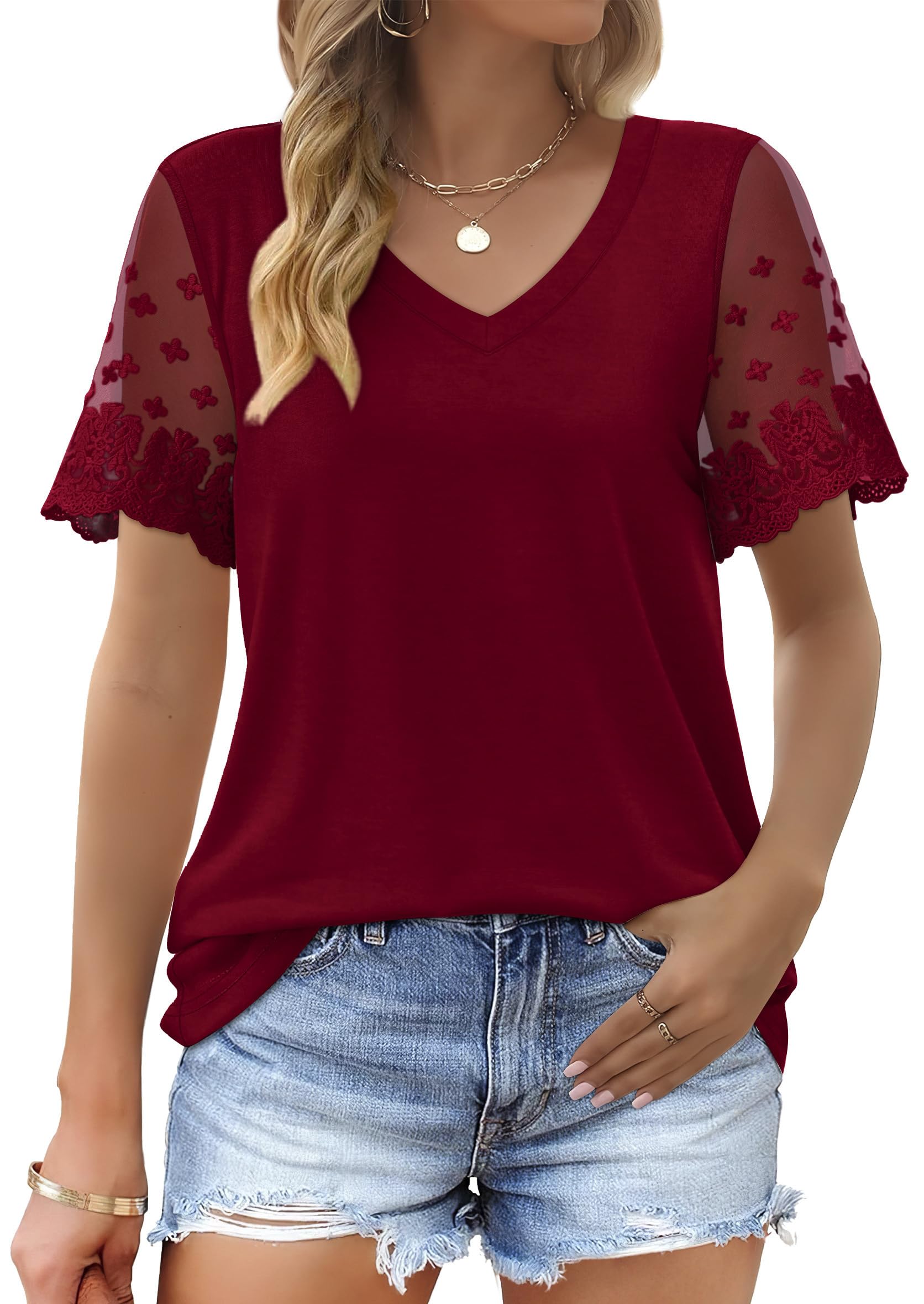 Casual V-Neck T-Shirt