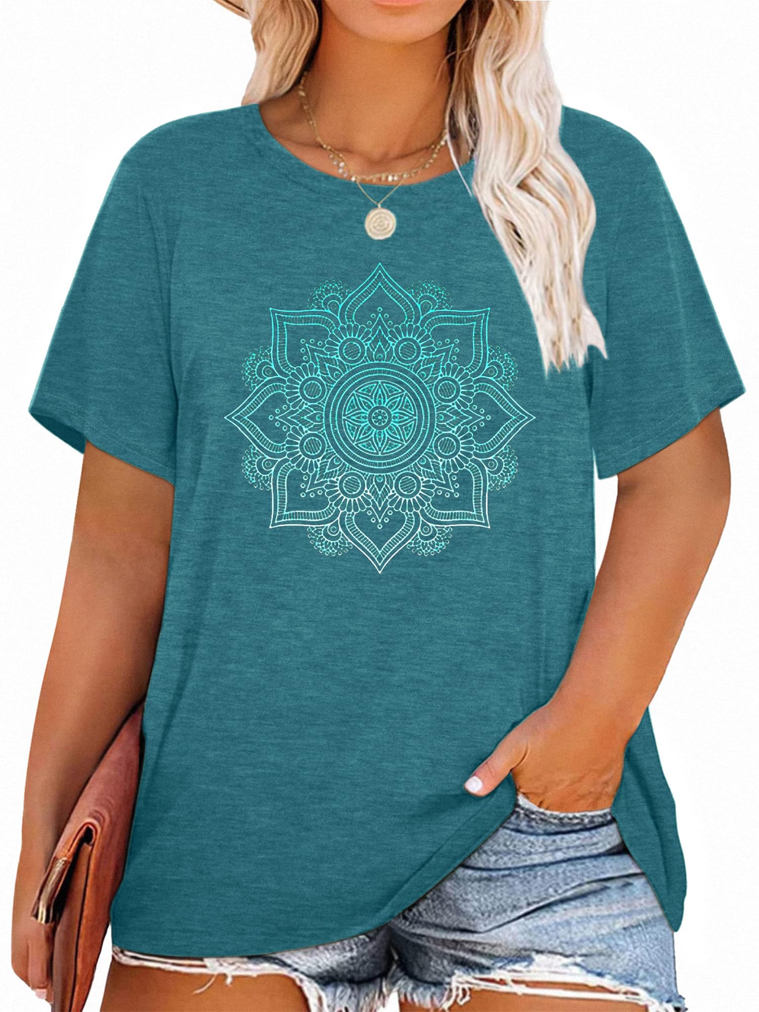 T-Shirt — Cute Dandelion-Print Top