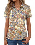 Short-Sleeve Athletic Polo Shirt