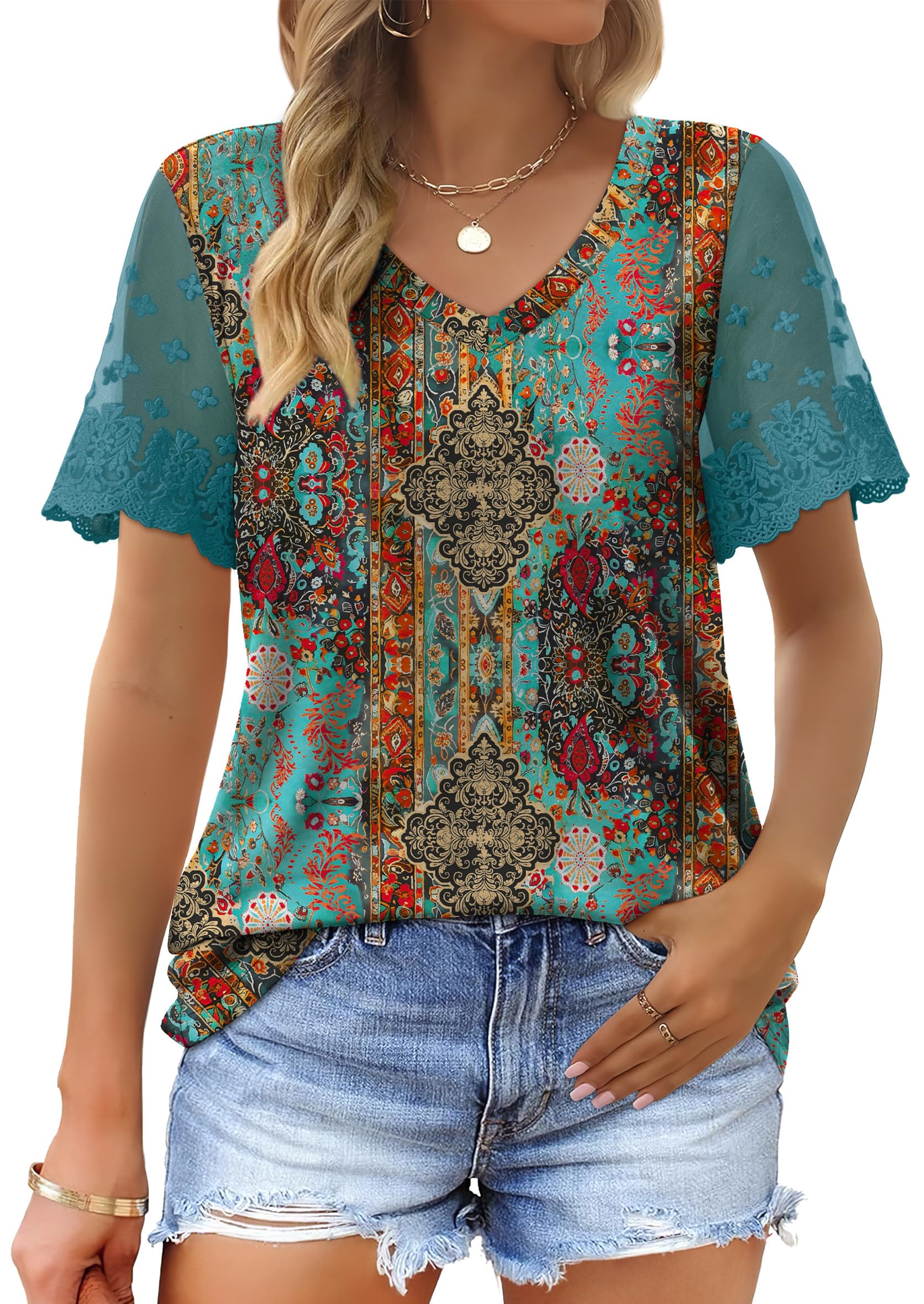 Casual V-Neck T-Shirt