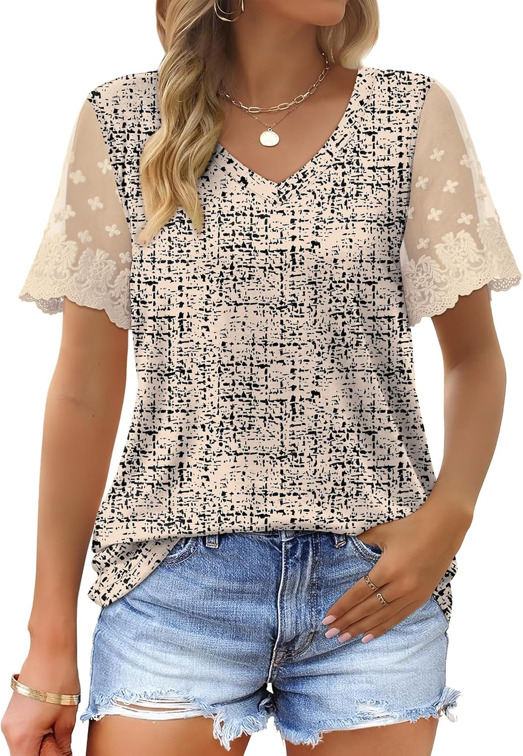 Casual V-Neck T-Shirt