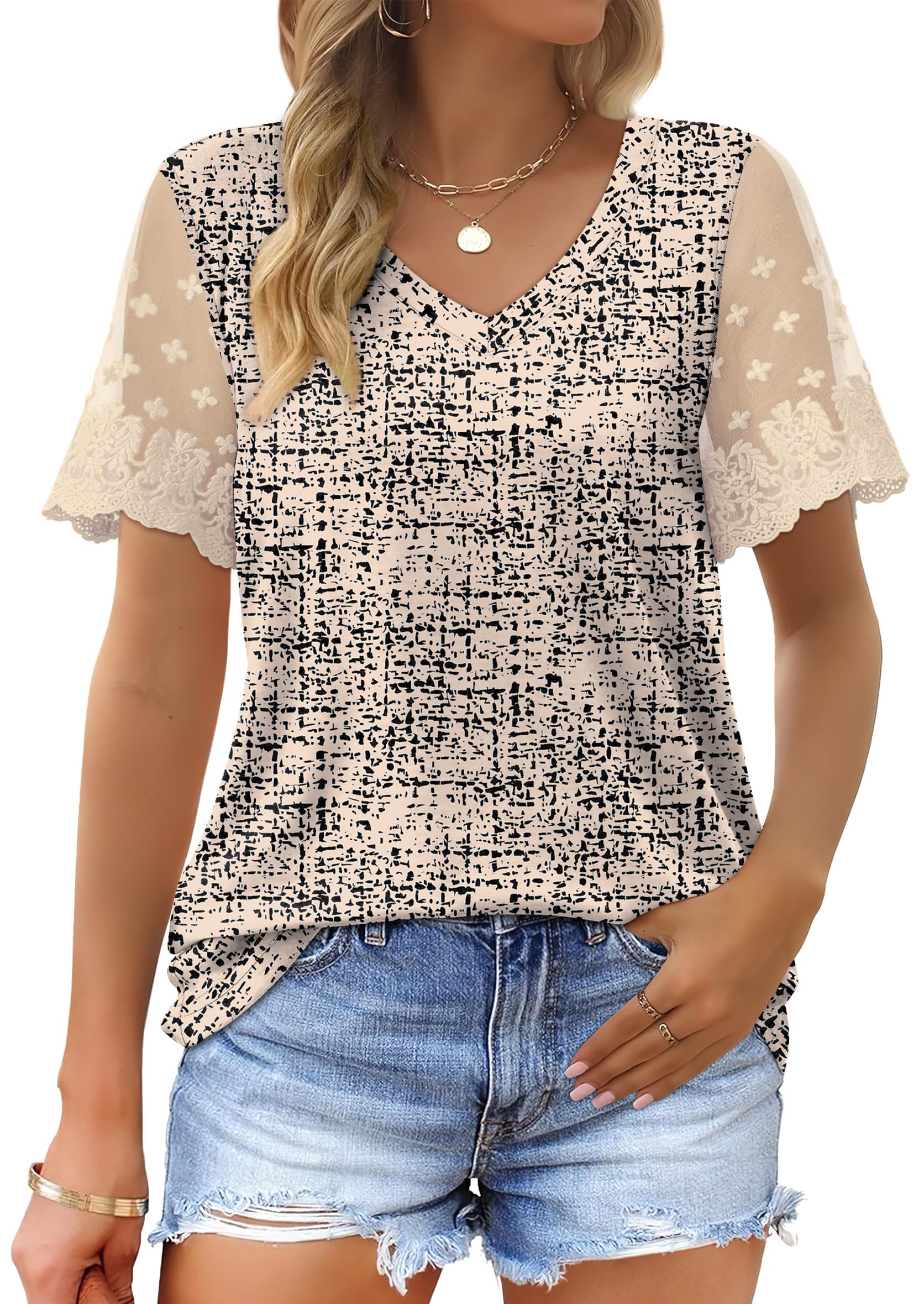 Casual V-Neck T-Shirt