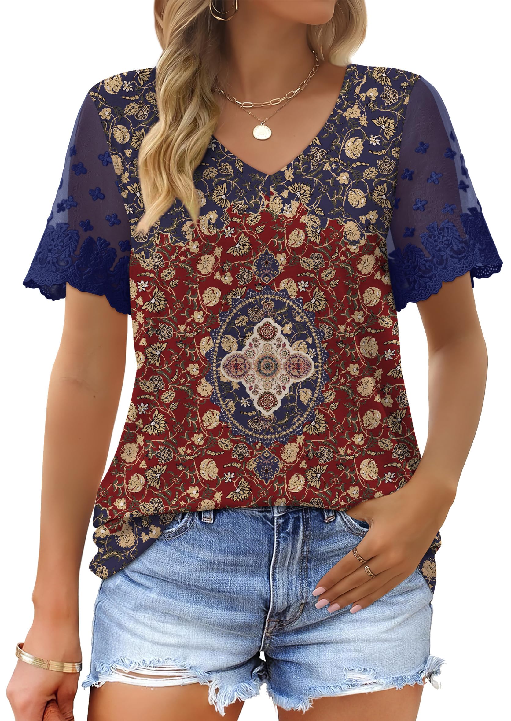 Casual V-Neck T-Shirt