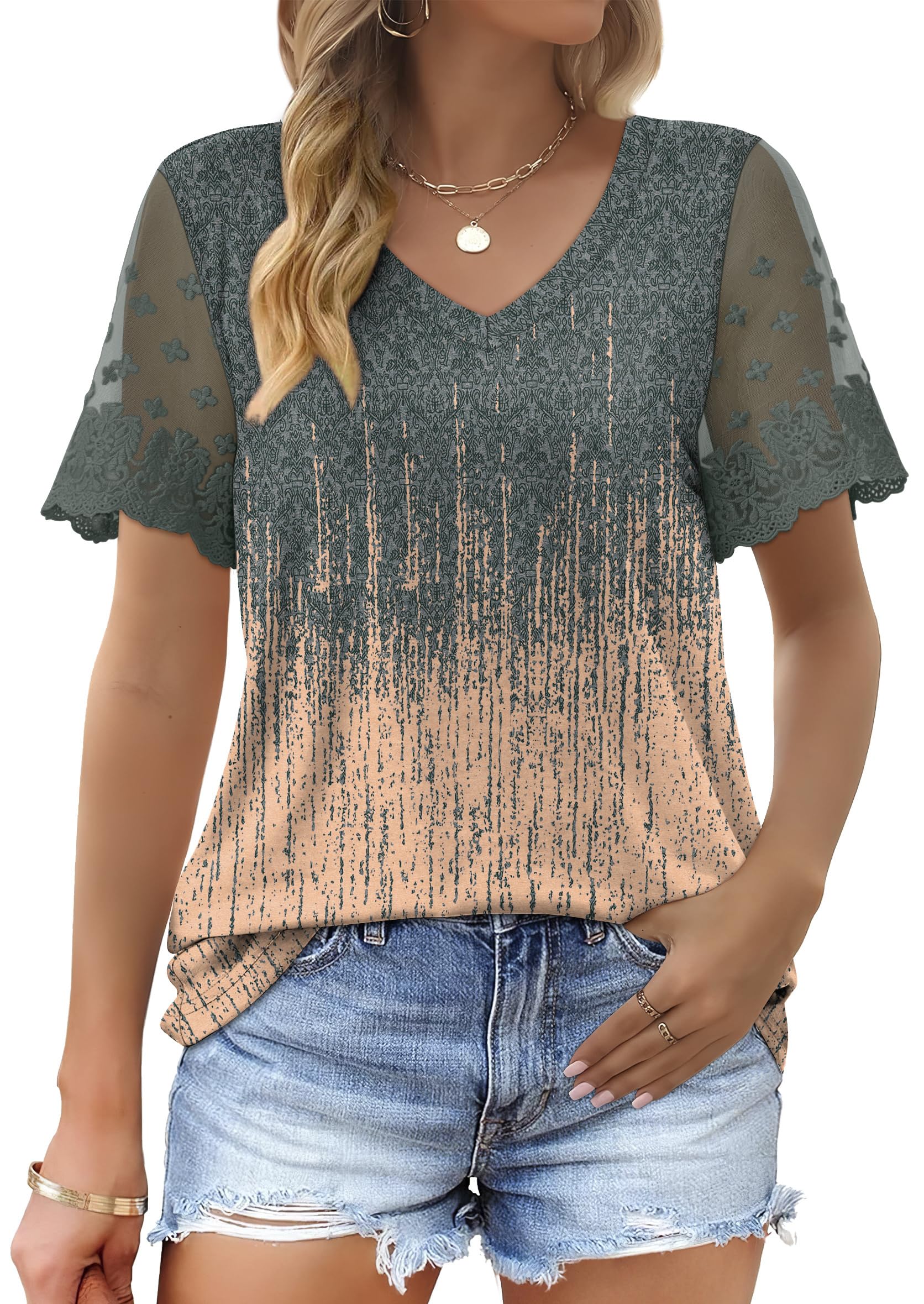 Casual V-Neck T-Shirt