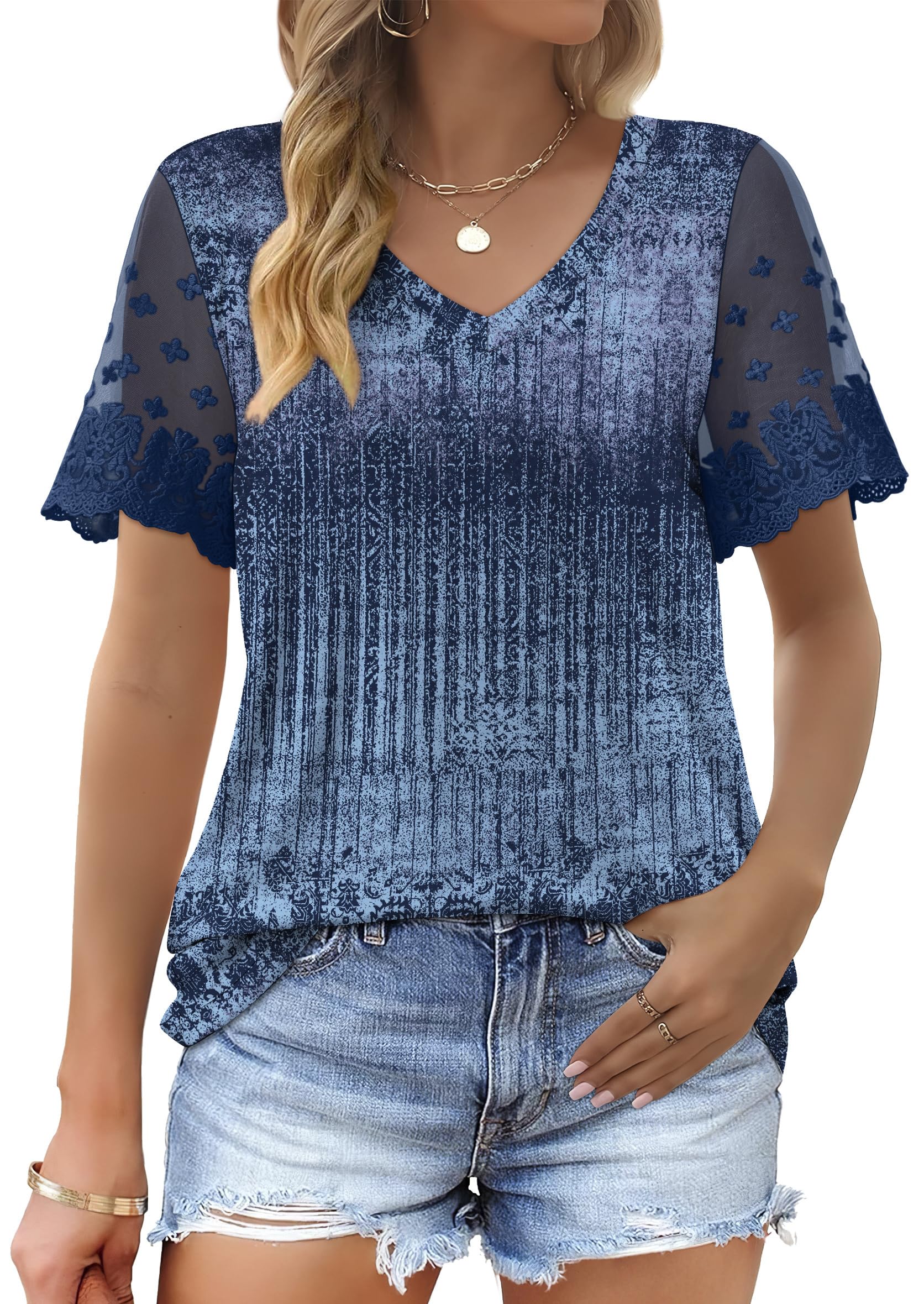 Casual V-Neck T-Shirt
